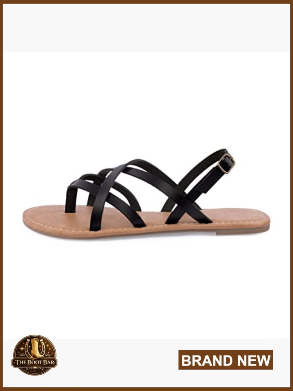 Women's Gladiator Flat Sandals Fisherman Strappy Sandals - Picture 2 of 7